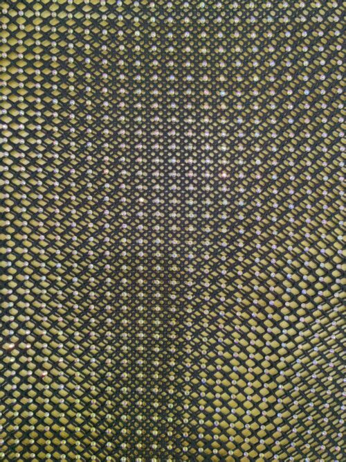 Rhinestone Fabric BR0522-1 | Snow Textile